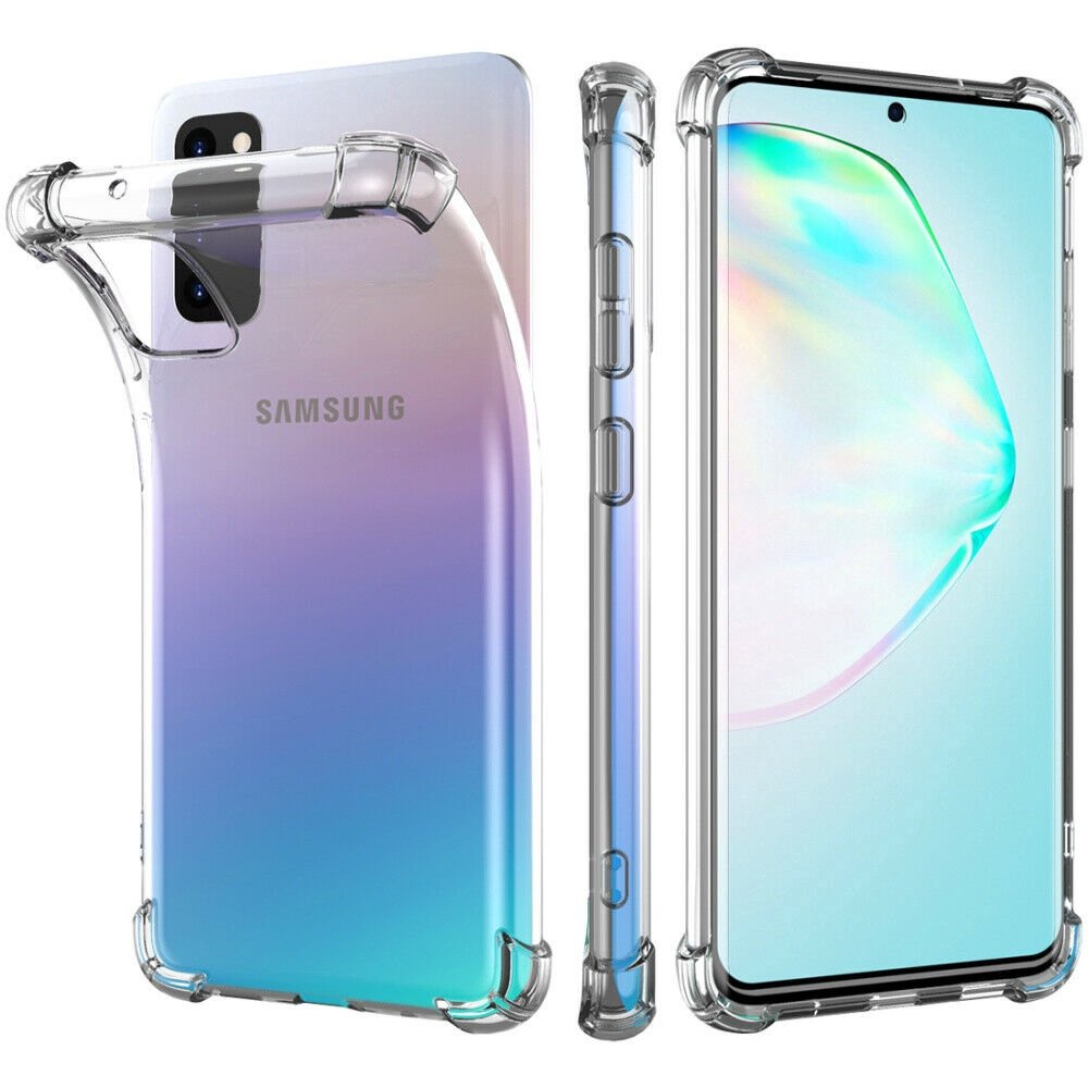 Ốp Lưng Trong Suốt Samsung S22 Ultra Note 10 Plus Note 20 S10 S20 S21 Fe S23 Note 10 Lite S10 5G Chống Sốc [Cs]