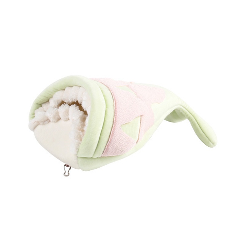 Nhà Vải Lông Giữ Ấm Mùa Đông Dễ Thương Dành Cho Sóc Chuột Hamster