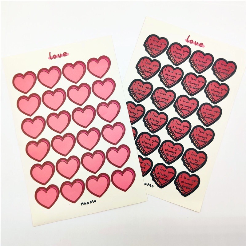 Sticker giấy huamo loại 1 tấm mã HM0