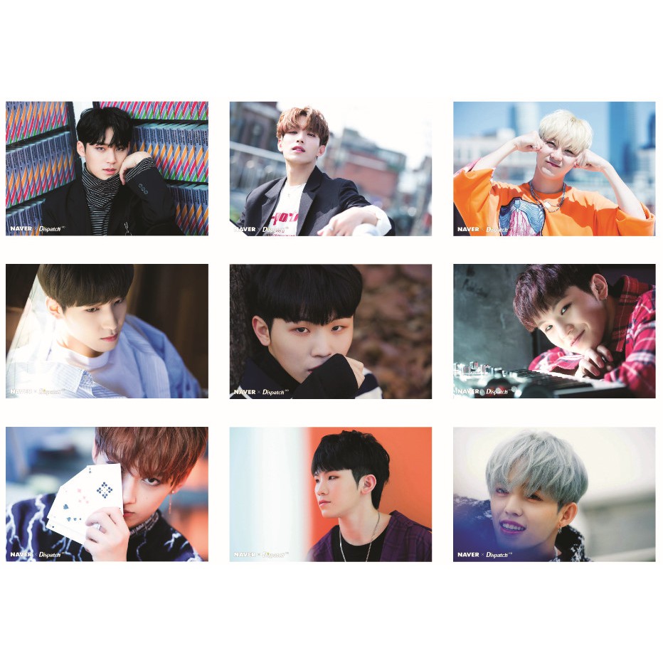 Lomo card ảnh nhóm SEVENTEEN Naver x Dispatch 1 full 90 ảnh