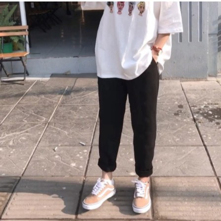 Quần kaki ống suông Unisex nam nữ săn gấu thời trang | BigBuy360 - bigbuy360.vn