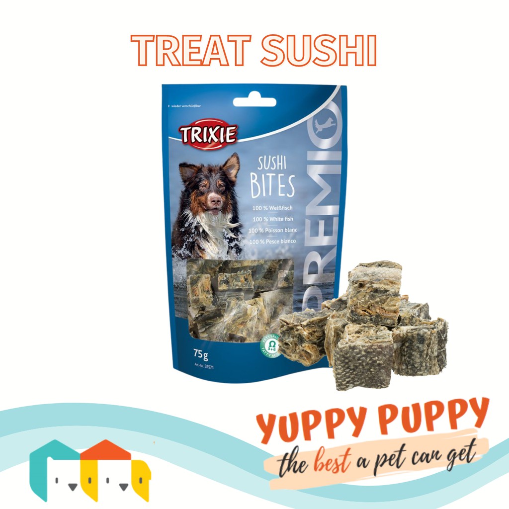 Trixie Treat miếng nhai sushi cho chó 75gr