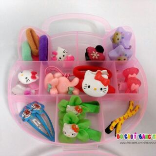 Hộp cột tóc bé gái hello kitty . LG11