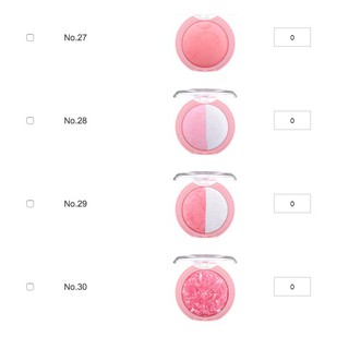 Phấn má hồng Odbo Cookie Blusher Thái Lan