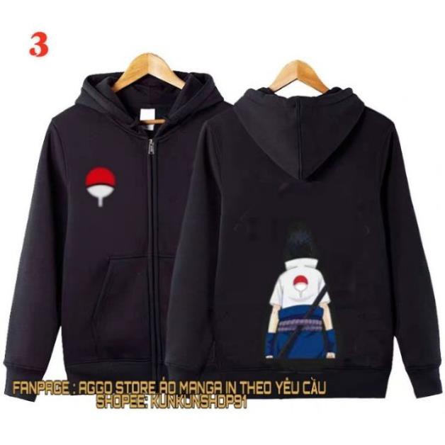 Áo Khoác Naruto In Theo Yêu Cầu