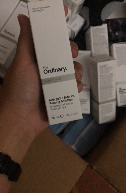 Serum tẩy da sinh học The Ordinary chính hãng AHA 30% - BHA 2% Peeling Solution | BigBuy360 - bigbuy360.vn