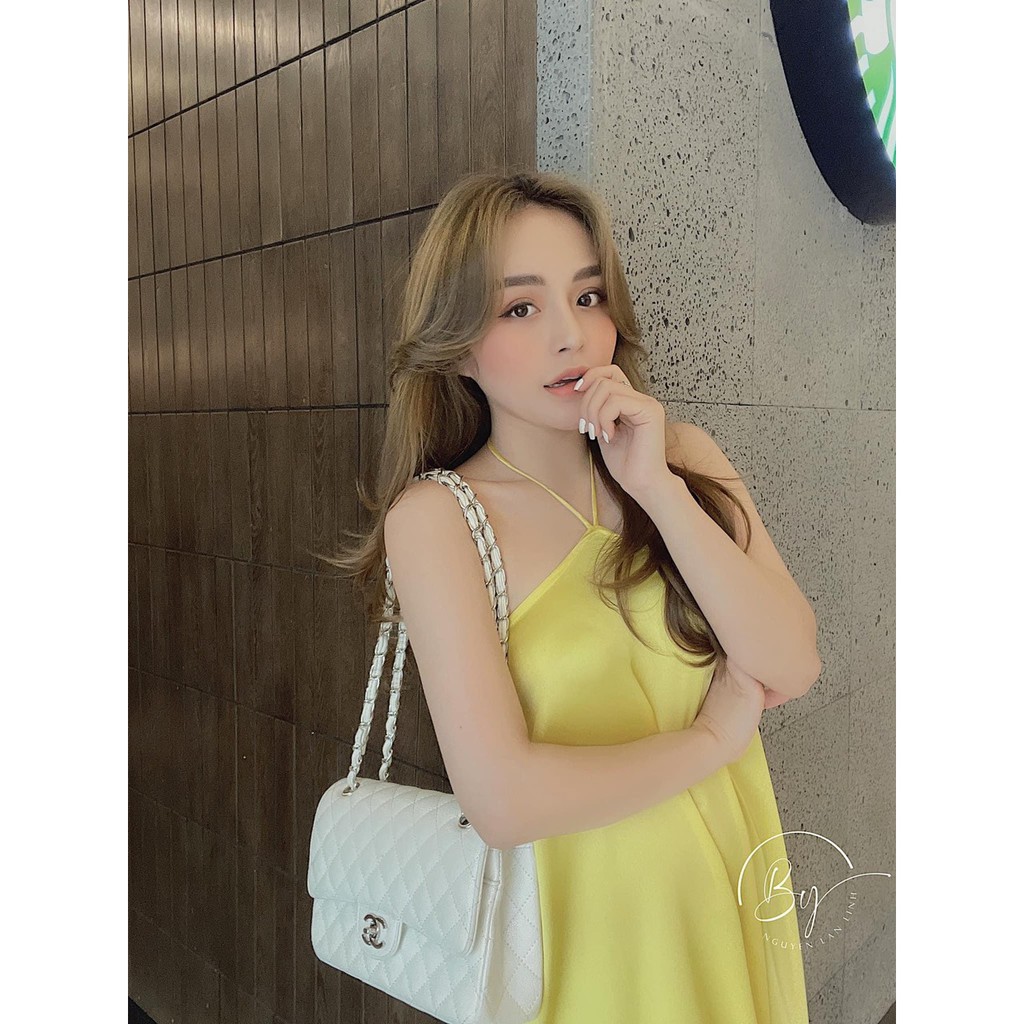 ☘️☘️☘️ ĐẦM SUÔNG PHI CỔ YẾM  150k