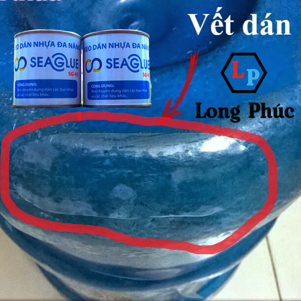 4 lọ Keo Dán Bình Nước Seaglue SG-95|Trong Suốt, Chịu Nước, Chịu Nhiệt, Dính Chắc|Lọ 300gr|Long Phúc💖