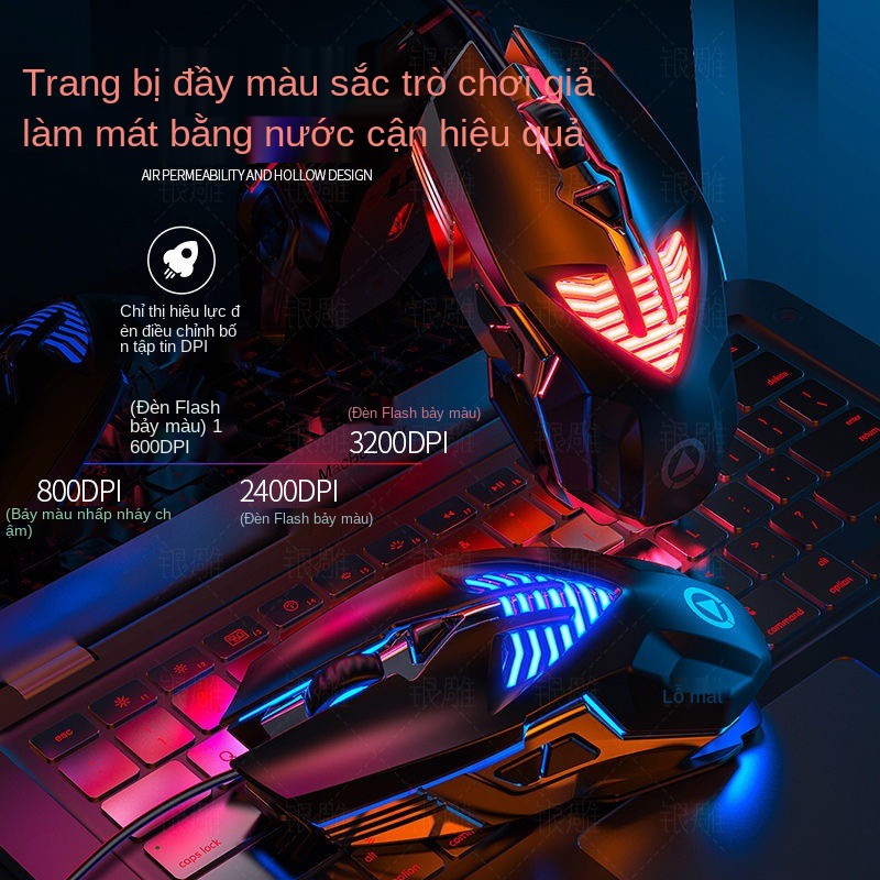 > Bạc chạm khắc K300 bàn phím cơ thực sự trục màu xanh lá cây đen máy tính chơi game có dây chuột bộ tai nghe | BigBuy360 - bigbuy360.vn