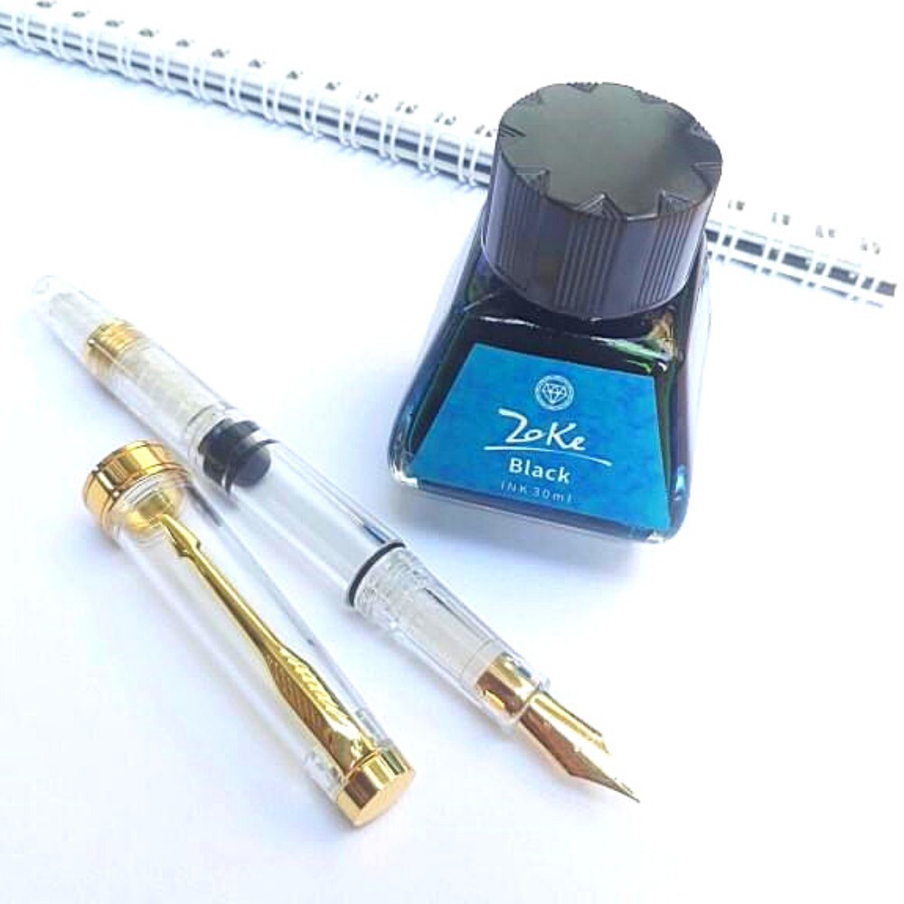 Bình Mực Ink Bút Máy Zoke - Mực Xanh Dương