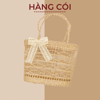 Làn cói đi biển kiểu đan lượn sóng thân thiện với môi trường-Hàng Cói