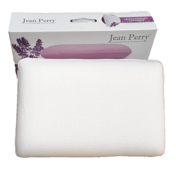 Gối nằm chiết xuất hoa oải hương Jean Perry Memory Foam Lavender Classic 40x60x14cm