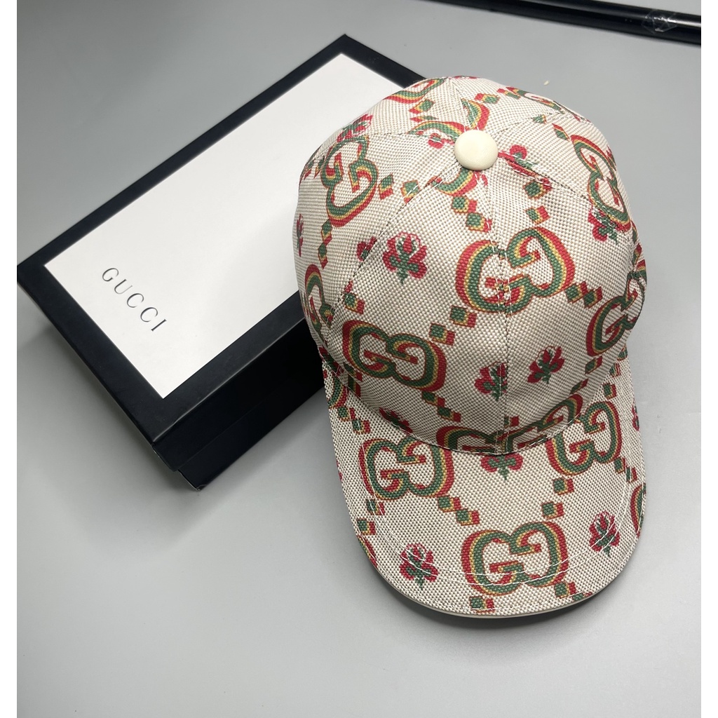 Nón/ Mũ Gucci họa tiết chữ