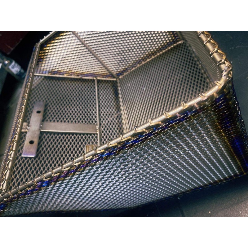 Rổ titan gr5 ptitanium cho xe honda yamaha wave a 110 dream sirius future led fu 125