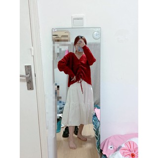 [Order]🌿 Chân váy xòe thô cạp chun basic ulzzang hot 🔥
