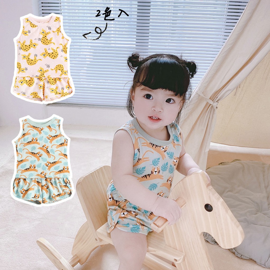 Bộ Áo + Quần Short Sanlutoz Thời Trang Hè In Hoạt Hình Cho Bé