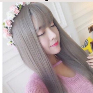 Tóc nguyên đầu duỗi thẳng cao cấp nhiều màu