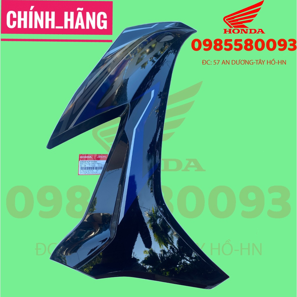 Dàn áo Winner X Xanh Than đời 2021 chính hãng Honda
