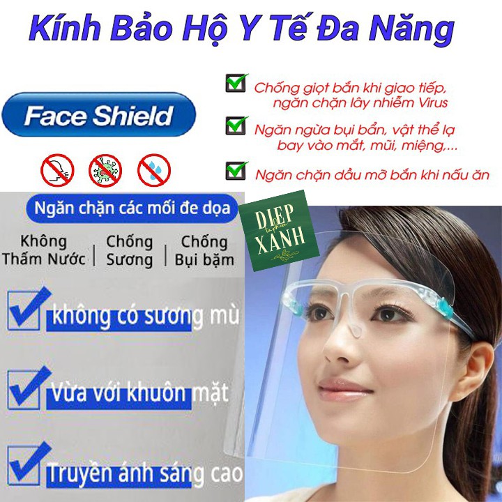 Kính bảo hộ đa năng phòng dịch, chống giọt bắn chống bụi | BigBuy360 - bigbuy360.vn