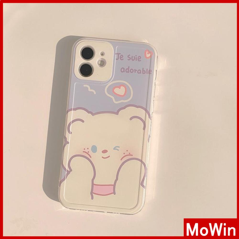 Ốp Điện Thoại Silicon Trong Suốt Viền Vuông Chống Sốc Cho iPhone 13 Pro Max iPhone 12 Pro Max iPhone 11 iPhone 7 Plus