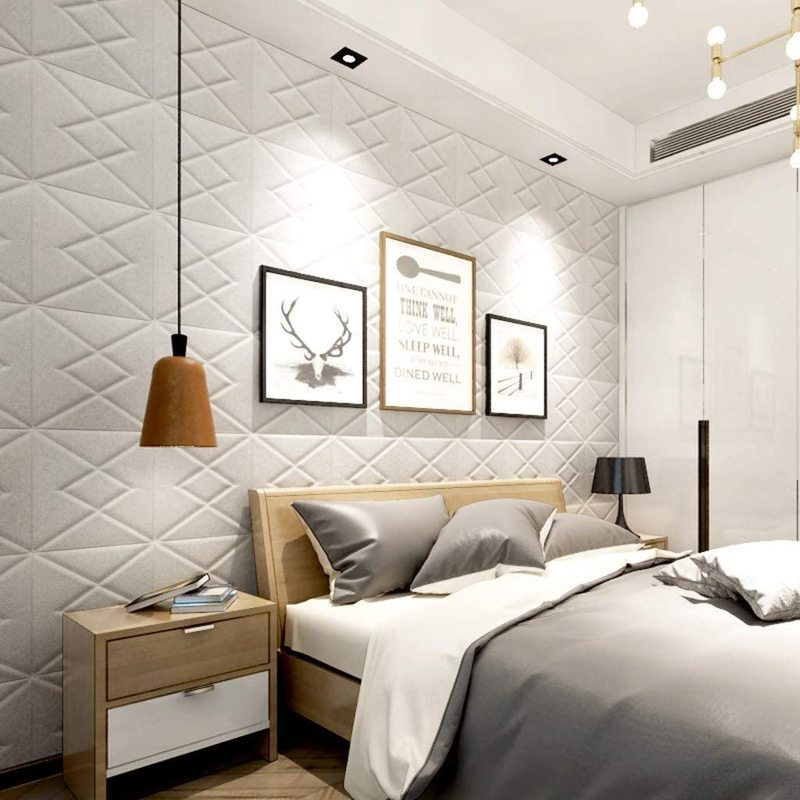 Xốp Dán Tường 3D 35x35Cm Chất Lượng Cao