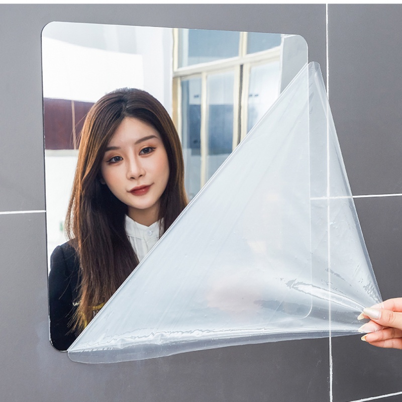 1 miếng Gương dán tường 3D trang trí nhà cửa dễ dán