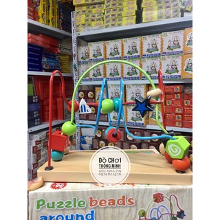 ĐỒ CHƠI GỖ MÊ CUNG LUỒN HẠT ĐA NĂNG (LỚN)