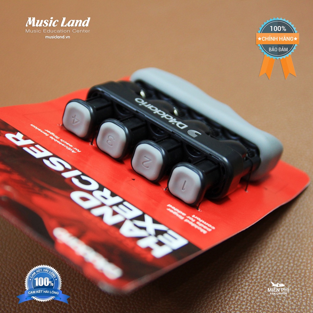 Máy Tập Lực Ngón Tay Chơi Đàn Guitar D’Addario PW-VG-01 – Chính Hãng