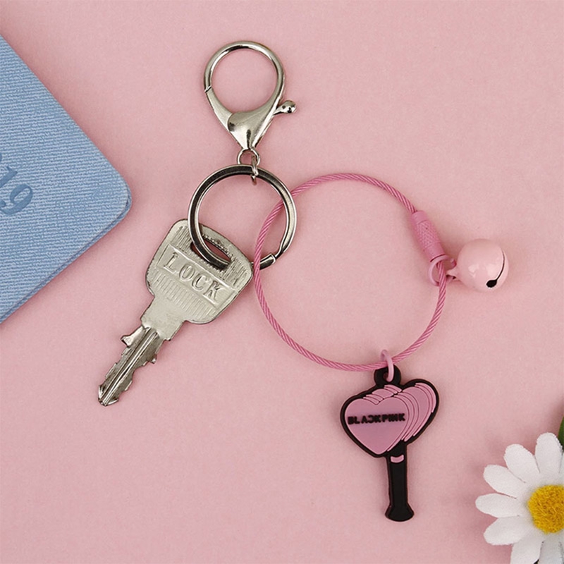 Vòng móc khóa mặt hình dễ thương phong cách nhóm nhạc Kpop TWICE EXO GOT7 SEVENTEEN