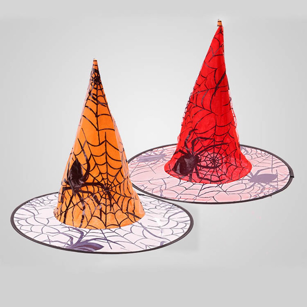 Mũ phù thủy nhìn nhện cho Halloween