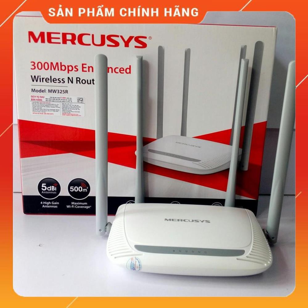 Hàng Chính Hãng_ Bộ Phát Wifi Mercusys 4 Râu xuyên tường siêu khỏe (hàng chính hãng)