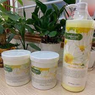 Bộ chăm sóc da Hoa Cúc 4 chai cho spa