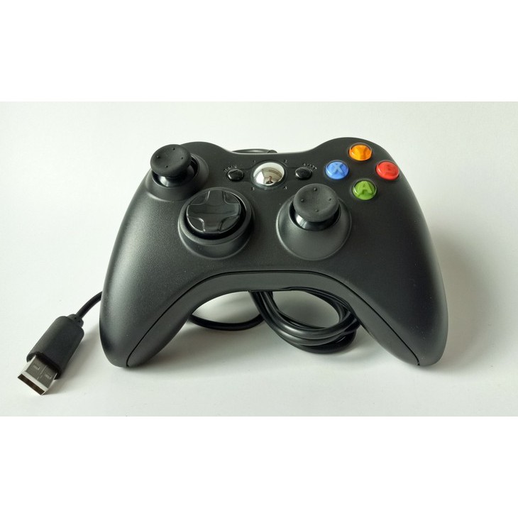 { Ở ĐÂU RẺ HƠN HOÀN TIỀN]Tay cầm game Vibration USB-360 có dây cho PC