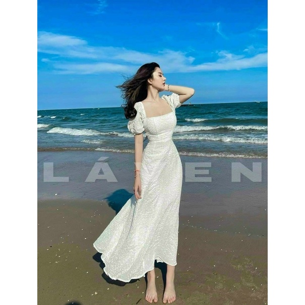 ĐẦM MAXI - VÁY ĐI BIỂN - VÁY DÀI TIỂU THƯ - ĐẦM TIỂU THƯ CỔ VUÔNG - VÁY TIỂU THƯ DÁNG DÀI - ĐẦM XỐP CHỈ-ĐẦM MAXI HỞ LƯNG