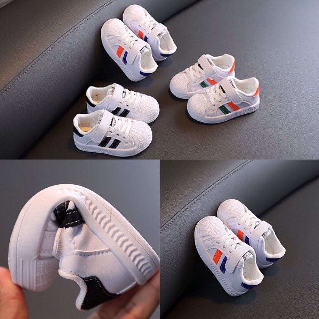 Loại 1_ Giày cho bé trai bé gái 2 sọc sành thời trang và sành điệu size 15-25