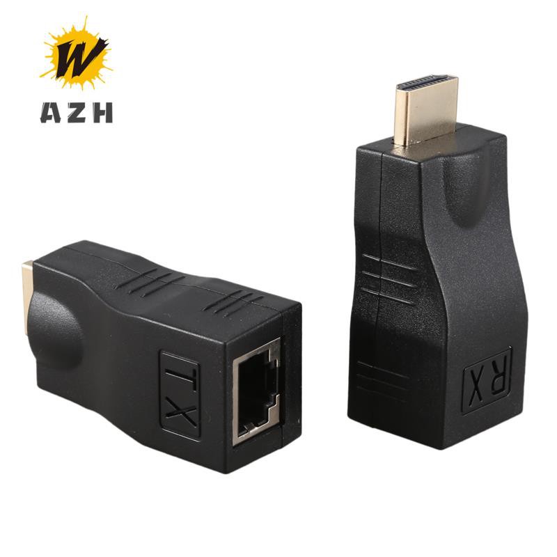 Bộ chuyển đổi mạng Lan 4k 3d Hdmi 1.4 30m sang Rj45 Cat 5e / 6