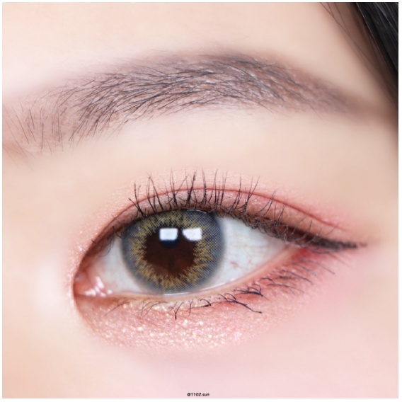 Kính áp tròng màu xám tây Signal Gray ANN365 dùng siêu êm 12H/ ngày cho mắt nhạy cảm dùng 30 ngày