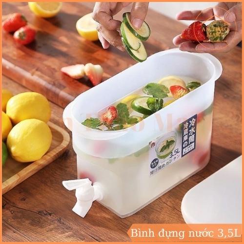 Bình Đựng Nước Để Tủ Lạnh, Bình Đựng Nước 3,5L Chuyên Dụng Để Trong Tủ Lạnh Siêu Tiện Lợi
