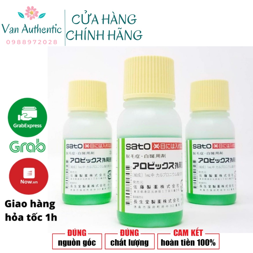 Tinh Chất Mọc Tóc Thảo Dược Sato Nhật Bản – 30ml