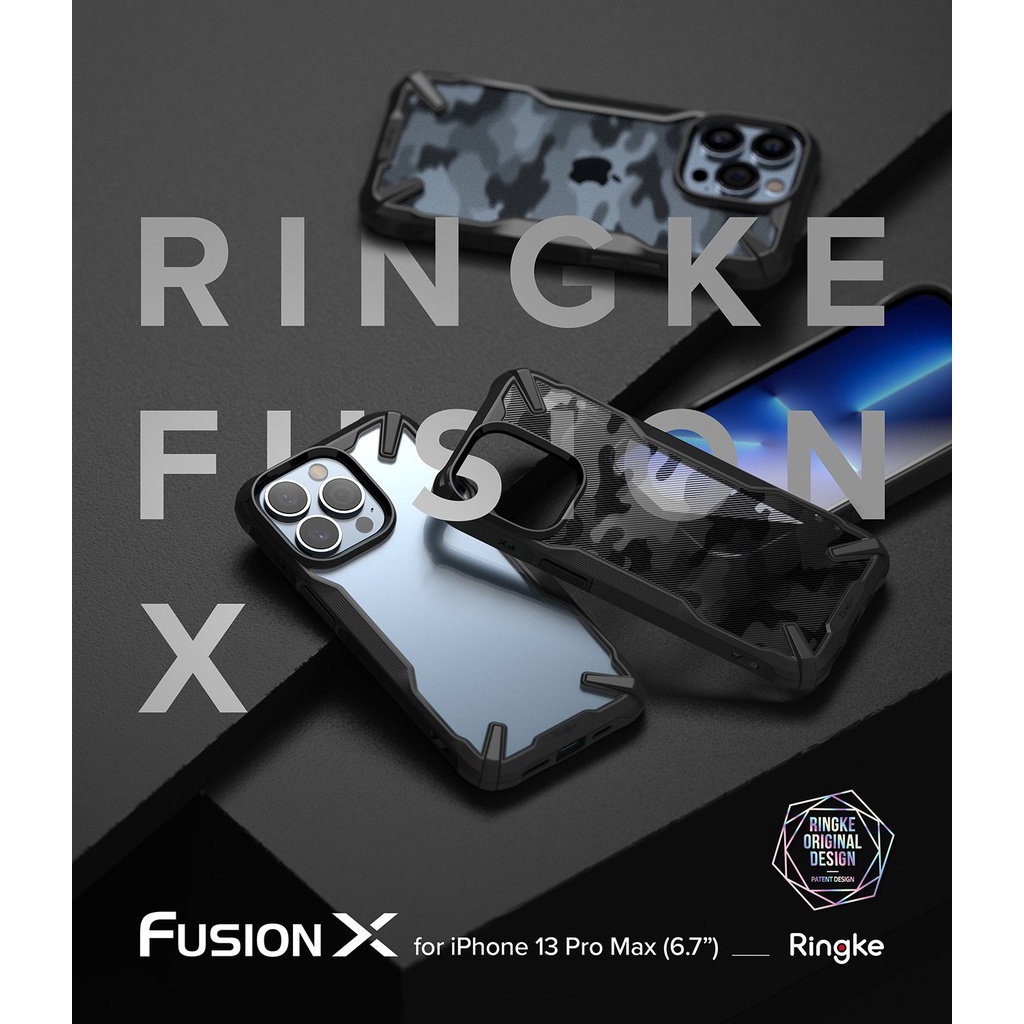 Ốp Lưng iP 13 Pro/13Pro Max RINGKE Fusion X