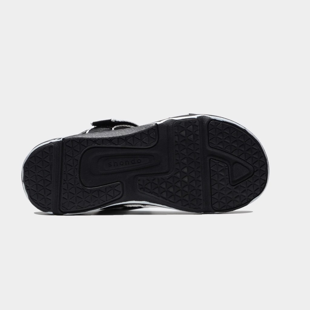 Giày Sandal SHONDO F7 Art đen full F7A1010