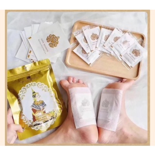 Miếng dán thải độc chân royal giảm đau nhức giúp ngủ ngon bịch 10 miếng