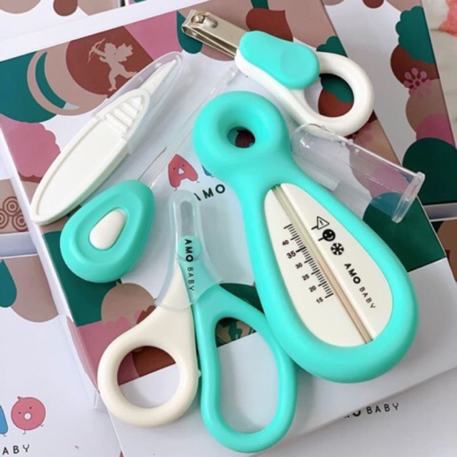 Bộ sản phẩm chăm sóc cá nhân cho bé Amobaby