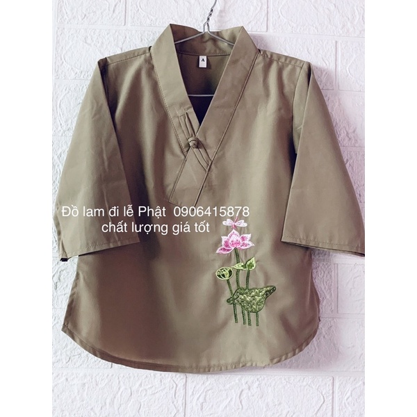 Đồ Lam đi chùa Lễ Phật Bé Gái - Mẫu mặc cặp với Mẹ luôn nhé ☺️
