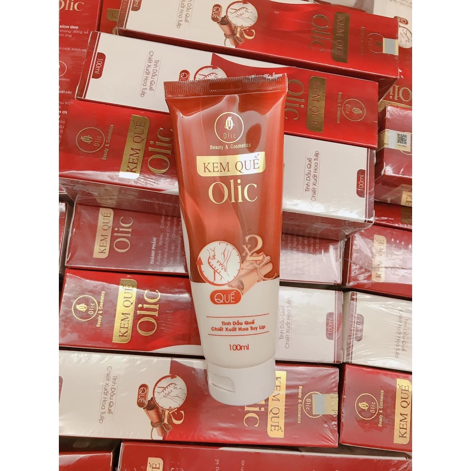 Kem Quế Olic Kem Tan Mỡ Giảm Mỡ Thừa Gel Săn Chắc 100ml Chính Hãng