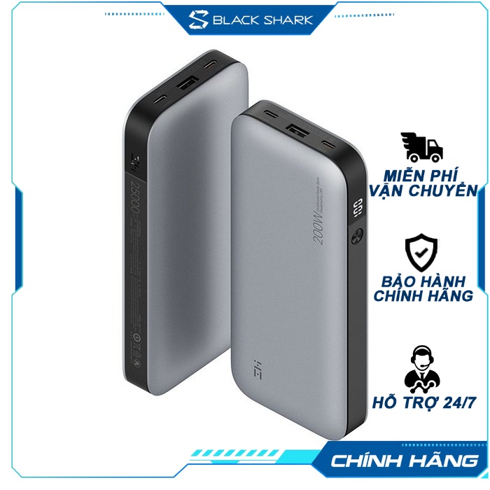 Sạc Dự Phòng ZMI QB826 25000mAh Sạc Nhanh200W