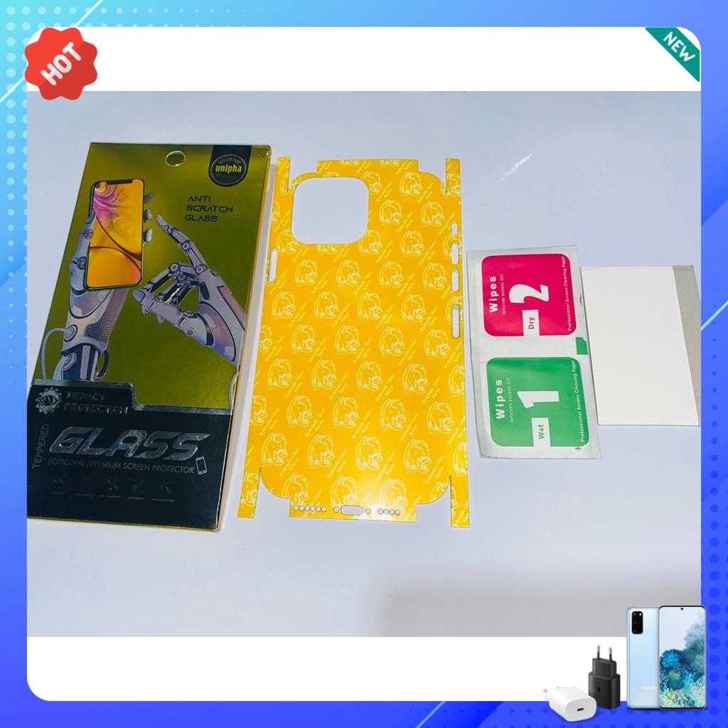 Miếng Dán PPF Chống Vân Tay Của Korea.TP Shop Dành Cho Dán Lưng Điện Thoại Từ 6 Đến 13 pro max