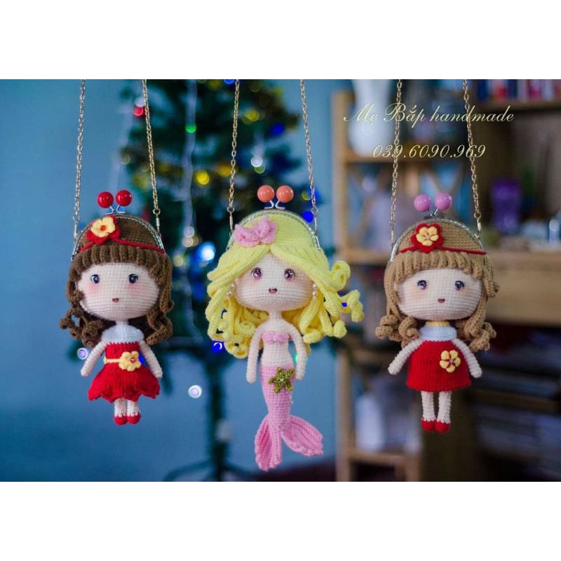 Mắt, Miệng 3D Móc Búp Bê