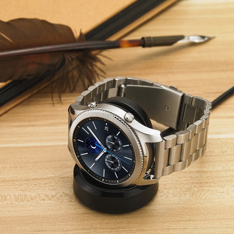 Bộ Sạc Nhanh Không Dây Cho Samsung Gear S3 Classic Frontier Gear S2