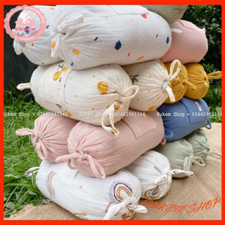 Gối Chặn Cho Bé/Bộ Gối Chặn Vỏ Đỗ Tự Nhiên BéBé Giúp Bé Ngủ Ngon